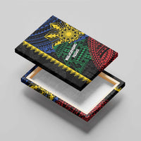 Philippines Christmas Canvas Wall Art Xmas Tree Filipino Tribal Patterns DT05 - Polynesian Pride