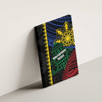 Philippines Christmas Canvas Wall Art Xmas Tree Filipino Tribal Patterns DT05 - Polynesian Pride