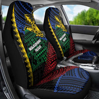 Philippines Christmas Car Seat Cover Xmas Tree Filipino Tribal Patterns DT05 - Polynesian Pride
