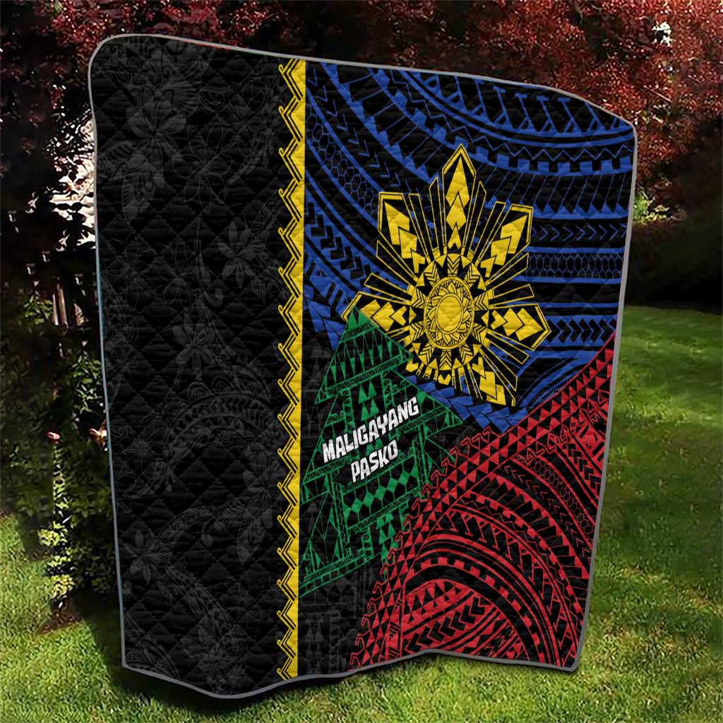 Philippines Christmas Quilt Xmas Tree Filipino Tribal Patterns DT05 - Polynesian Pride