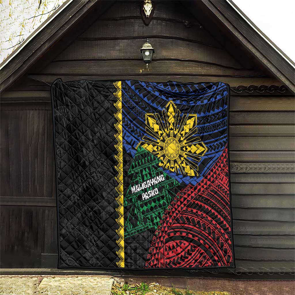 Philippines Christmas Quilt Xmas Tree Filipino Tribal Patterns DT05 - Polynesian Pride