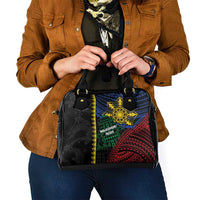 Philippines Christmas Shoulder Handbag Xmas Tree Filipino Tribal Patterns DT05 - Polynesian Pride