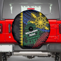 Philippines Christmas Spare Tire Cover Xmas Tree Filipino Tribal Patterns DT05 - Polynesian Pride