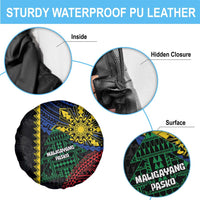 Philippines Christmas Spare Tire Cover Xmas Tree Filipino Tribal Patterns DT05 - Polynesian Pride