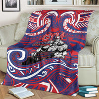 Samoa Gym Blanket Muscle Samoan Tribal Waves DT05 - Polynesian Pride