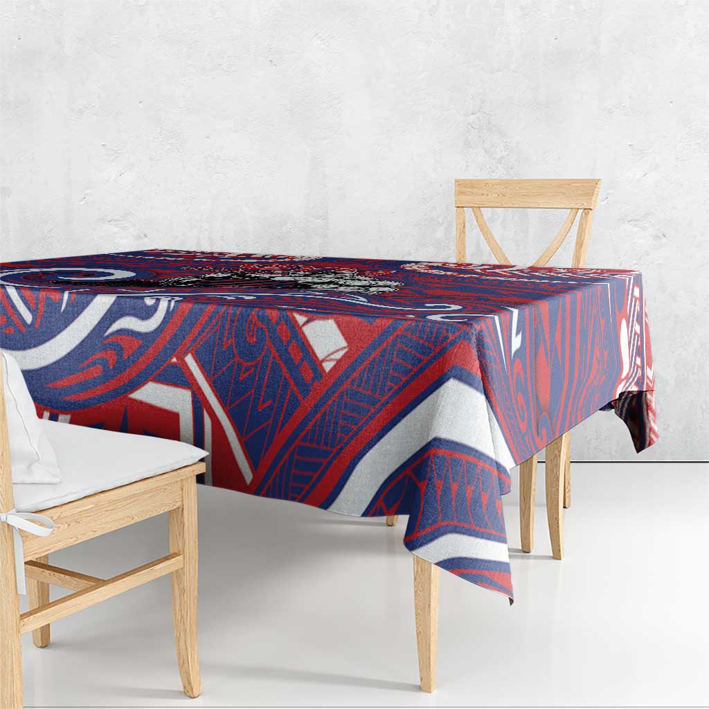 Samoa Gym Tablecloth Muscle Samoan Tribal Waves DT05 - Polynesian Pride