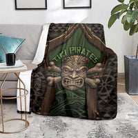 Hawaii Tiki Pirates Blanket Kakau Pattern Polynesian Style DT05 - Polynesian Pride