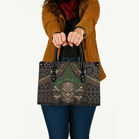 Hawaii Tiki Pirates Leather Bag Kakau Pattern Polynesian Style DT05 - Polynesian Pride