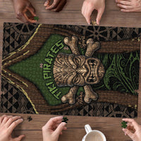 Hawaii Tiki Pirates Puzzle Kakau Pattern Polynesian Style DT05 - Polynesian Pride