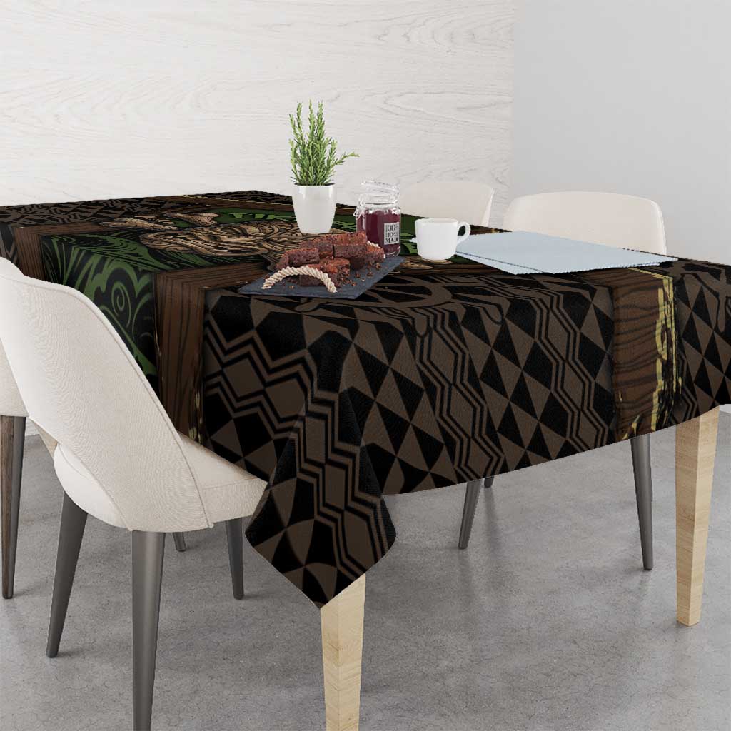 Hawaii Tiki Pirates Tablecloth Kakau Pattern Polynesian Style DT05 - Polynesian Pride