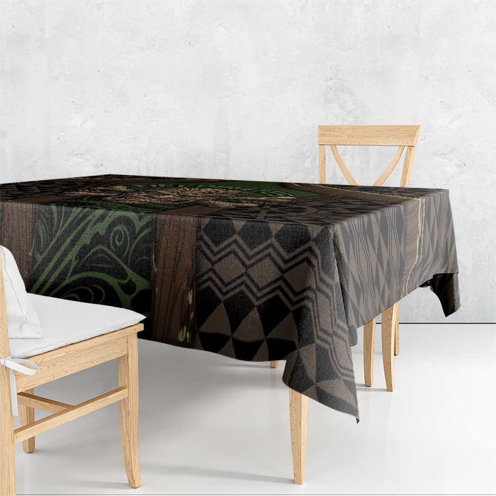 Hawaii Tiki Pirates Tablecloth Kakau Pattern Polynesian Style DT05 - Polynesian Pride