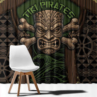 Hawaii Tiki Pirates Window Curtain Kakau Pattern Polynesian Style DT05 - Polynesian Pride