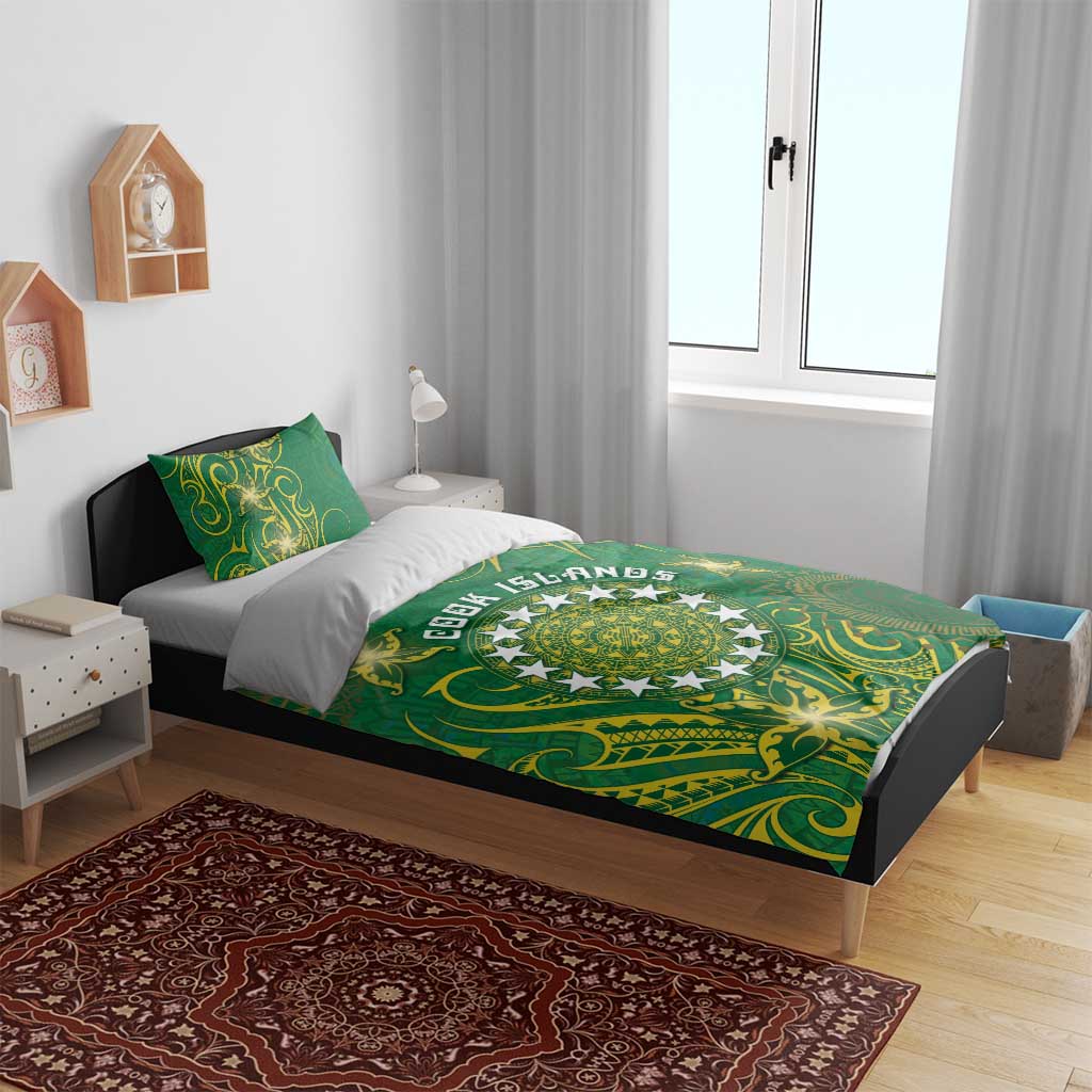 Cook Islands Bedding Set Hibiscus Polynesian Tribal Pattern DT05 - Polynesian Pride