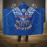 Toa Samoa Hooded Blanket Samoan Warrior Spirit Rugby DT05 - Polynesian Pride