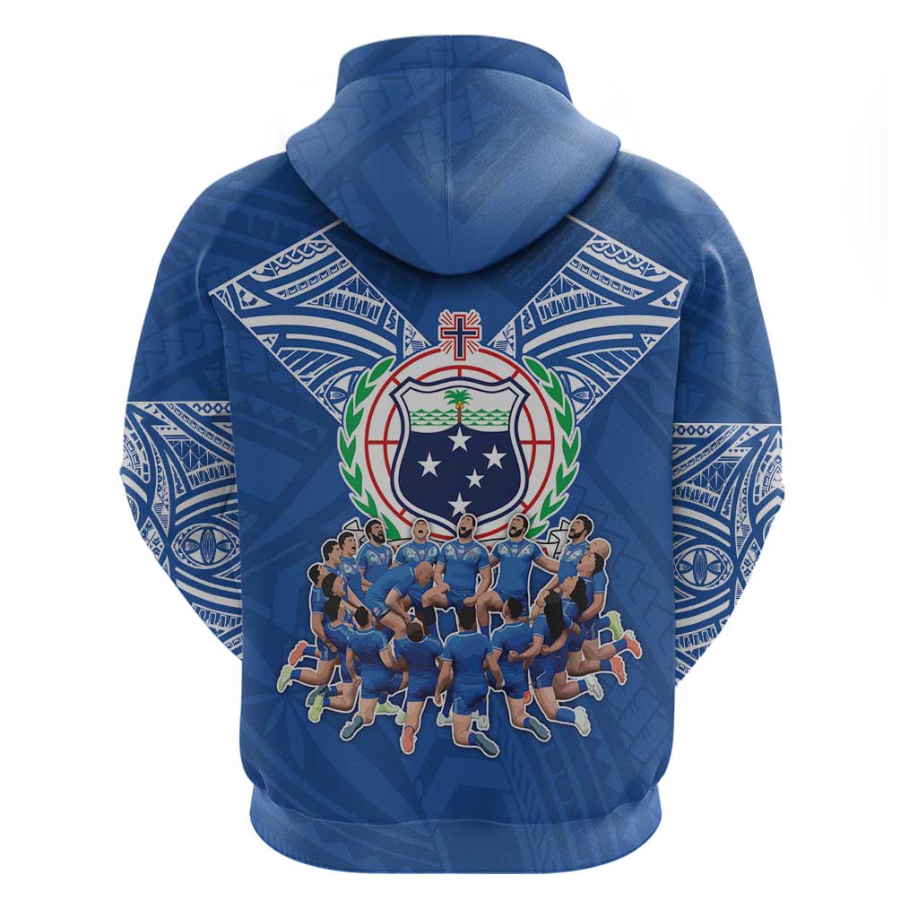 Toa Samoa Hoodie Samoan Warrior Spirit Rugby DT05 - Polynesian Pride