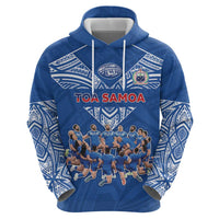 Toa Samoa Hoodie Samoan Warrior Spirit Rugby DT05 - Polynesian Pride