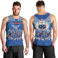 Toa Samoa Men Tank Top Samoan Warrior Spirit Rugby DT05 - Polynesian Pride
