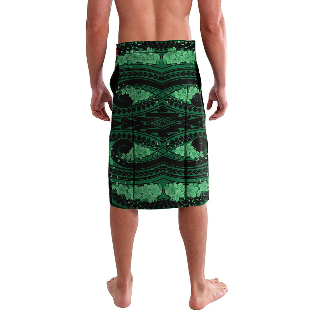 Personalised Vanuatu Independence Day Lavalava Boar Tusk Warrior Tribal Floral Patterns DT05 - Polynesian Pride