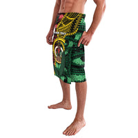 Personalised Vanuatu Independence Day Lavalava Boar Tusk Warrior Tribal Floral Patterns DT05 - Polynesian Pride