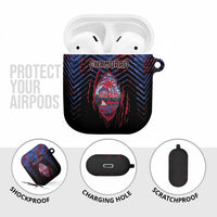 Guam AirPods Case Chamorro Seal Tribal Scratch Design DT05 - Polynesian Pride