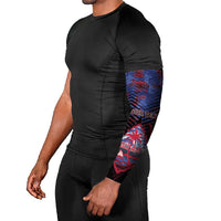 Guam Arm Sleeves Chamorro Seal Tribal Scratch Design DT05 - Polynesian Pride