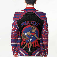 Personalised Samoa Mixed Martial Arts Blazer Flying Knee Of Samoan DT05 - Polynesian Pride