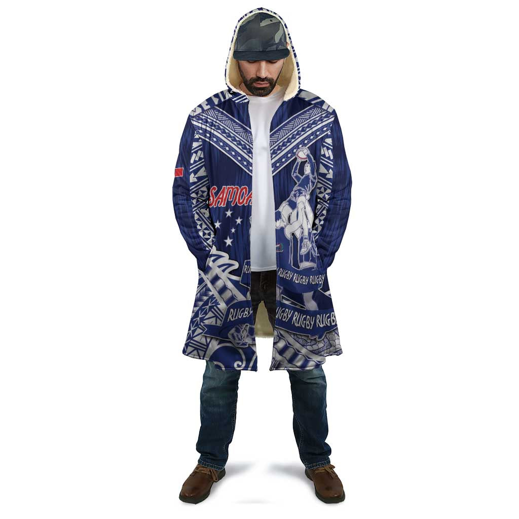 Personalised Samoa Rugby Cloak Pacific Warrior Glory DT05 - Polynesian Pride