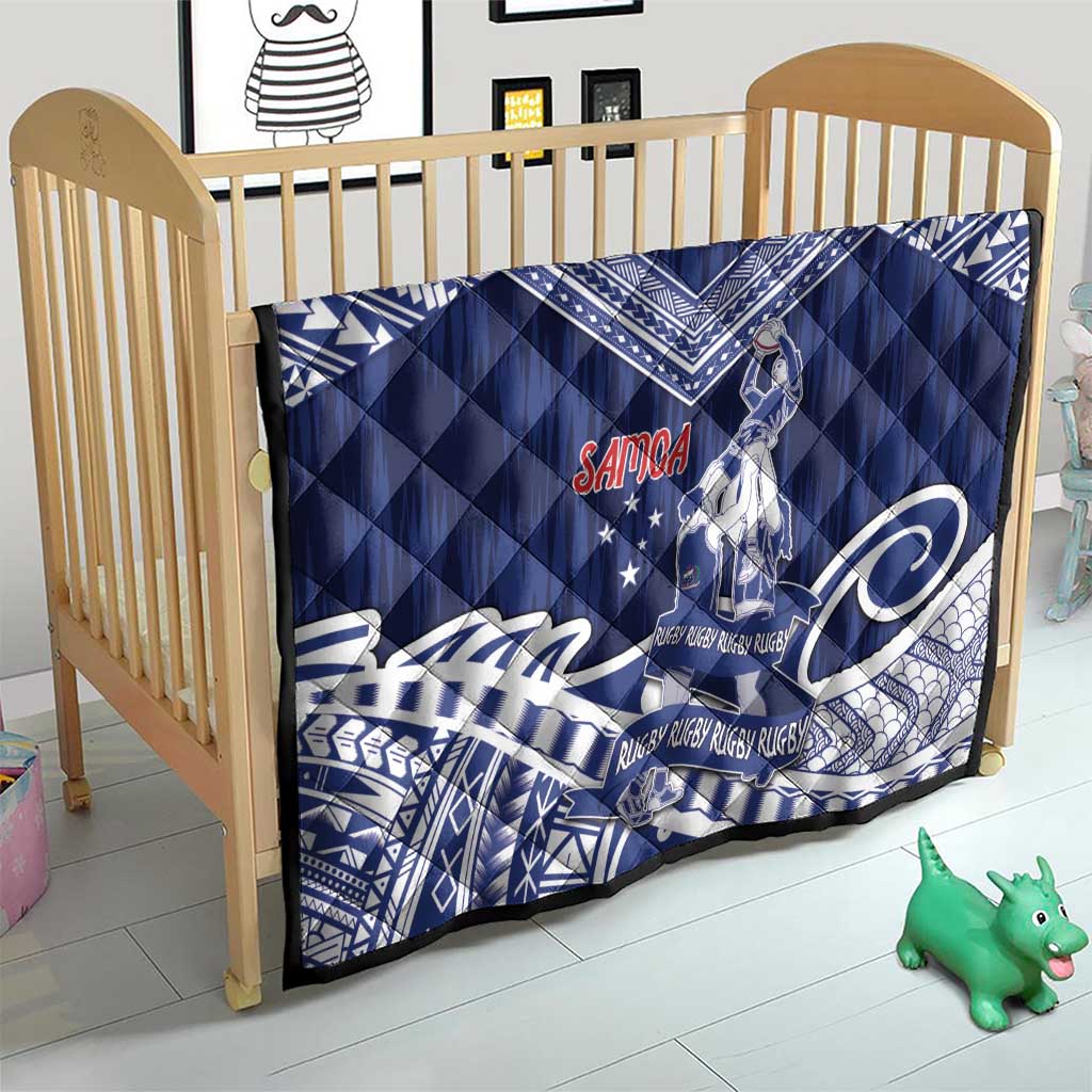Samoa Rugby Quilt Pacific Warrior Glory DT05 - Polynesian Pride