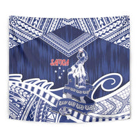 Samoa Rugby Tapestry Pacific Warrior Glory DT05 - Polynesian Pride
