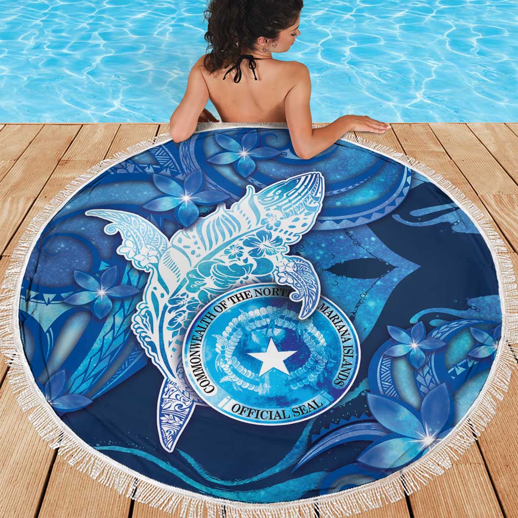 Northern Mariana Islands Beach Blanket Galaxy Polynesian Shark Tattoo DT05 - Polynesian Pride