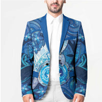 Personalised Northern Mariana Islands Blazer Galaxy Polynesian Shark Tattoo DT05 - Polynesian Pride