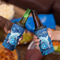 Personalised Northern Mariana Islands 4 in 1 Can Cooler Tumbler Galaxy Polynesian Shark Tattoo DT05 - Polynesian Pride