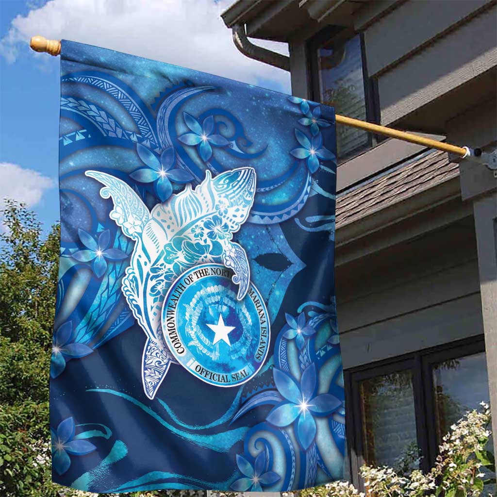 Northern Mariana Islands Garden Flag Galaxy Polynesian Shark Tattoo DT05 - Polynesian Pride