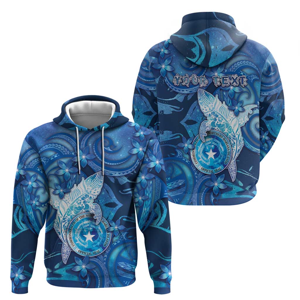 Personalised Northern Mariana Islands Hoodie Galaxy Polynesian Shark Tattoo DT05 - Polynesian Pride