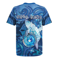 Personalised Northern Mariana Islands Rugby Jersey Galaxy Polynesian Shark Tattoo DT05 - Polynesian Pride