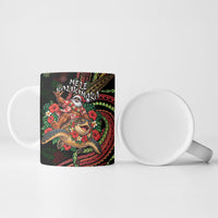 Hawaii Christmas Ceramic Mug Aloha Santa Riding Honu DT05 - Polynesian Pride