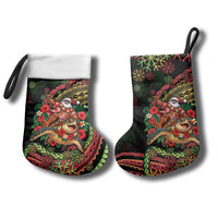 Hawaii Christmas Stocking Aloha Santa Riding Honu DT05 - Polynesian Pride