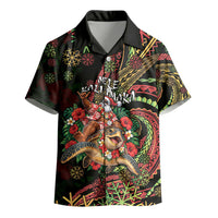 Hawaii Christmas Kid Hawaiian Shirt Aloha Santa Riding Honu DT05 - Polynesian Pride