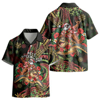 Hawaii Christmas Kid Hawaiian Shirt Aloha Santa Riding Honu DT05 - Polynesian Pride
