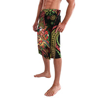Hawaii Christmas Lavalava Aloha Santa Riding Honu DT05 - Polynesian Pride