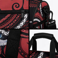 Tonga Christmas Duffle Bag Santa Riding Humpback Whale DT05 - Polynesian Pride