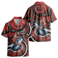 Tonga Christmas Kid Hawaiian Shirt Santa Riding Humpback Whale DT05 - Polynesian Pride