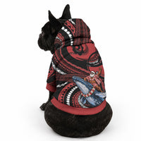 Tonga Christmas Pet Hoodie Santa Riding Humpback Whale DT05 - Polynesian Pride