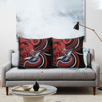 Tonga Christmas Pillow Cover Santa Riding Humpback Whale DT05 - Polynesian Pride