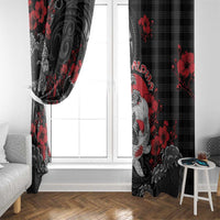 Hawaiian And Japanese Window Curtain Aloha Koi Fish Palaka Patterns DT05 - Polynesian Pride