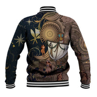 Hawaii Makahiki Baseball Jacket Polynesian Sky And Earth DT05 - Polynesian Pride