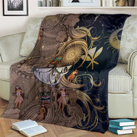 Hawaii Makahiki Blanket Polynesian Sky And Earth DT05 - Polynesian Pride