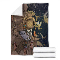 Hawaii Makahiki Blanket Polynesian Sky And Earth DT05 - Polynesian Pride