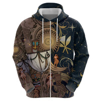 Hawaii Makahiki Hoodie Polynesian Sky And Earth DT05 - Polynesian Pride