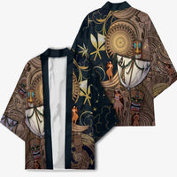Hawaii Makahiki Kimono Polynesian Sky And Earth DT05 - Polynesian Pride